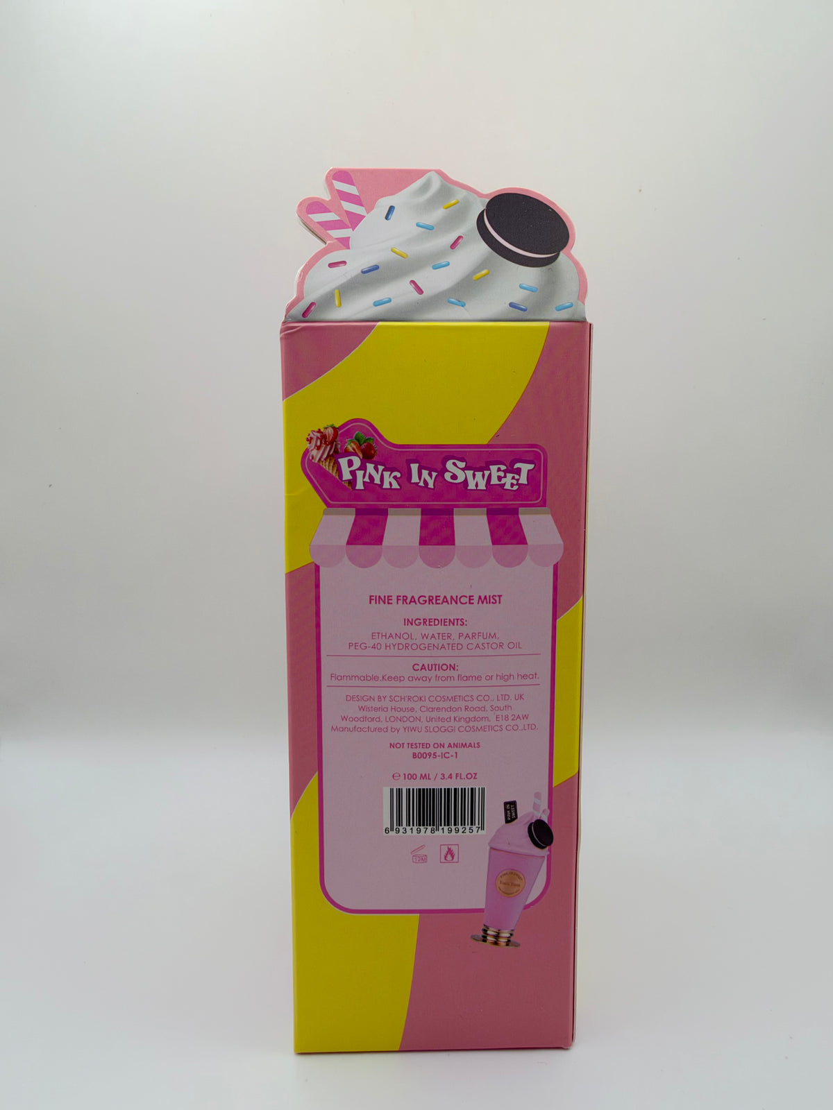 Pink in Sweet – Yum Yum Fraise | Brume parfumée 100 ml