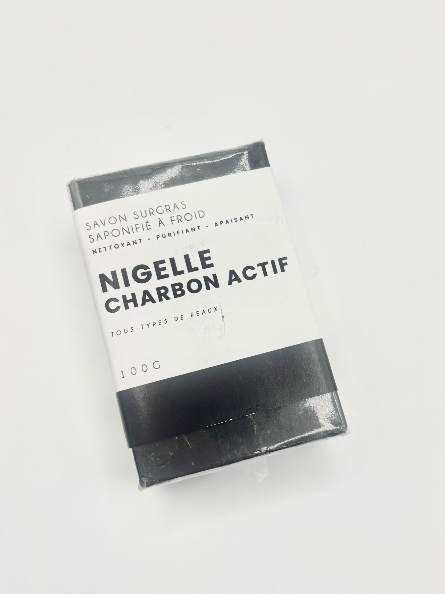 Savon Nigelle & Charbon Actif – Saponifié à froid