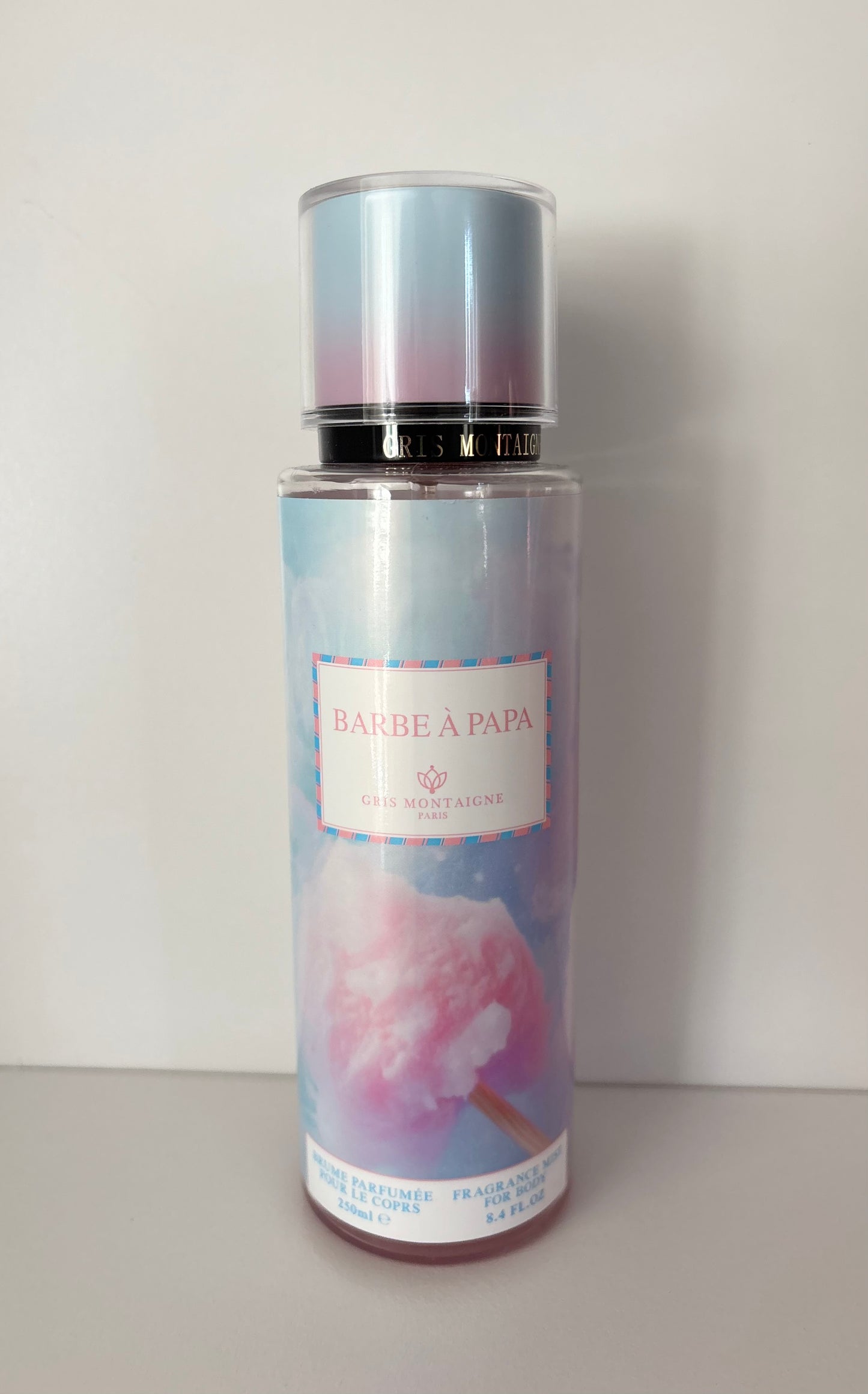 Brume parfumée Barbe à Papa – Gris Montaigne (250 ml)