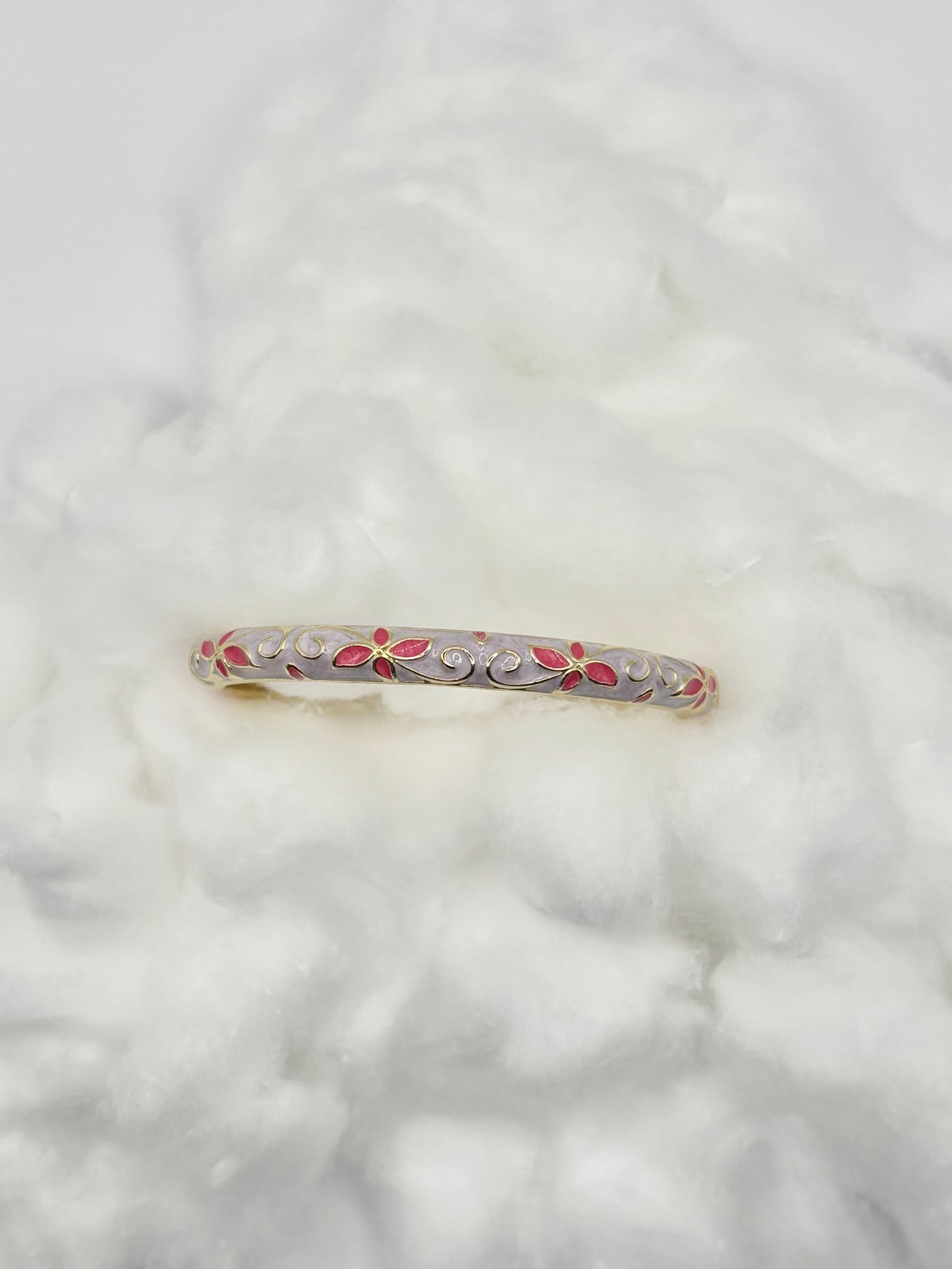 Bracelet jonc – White Garden