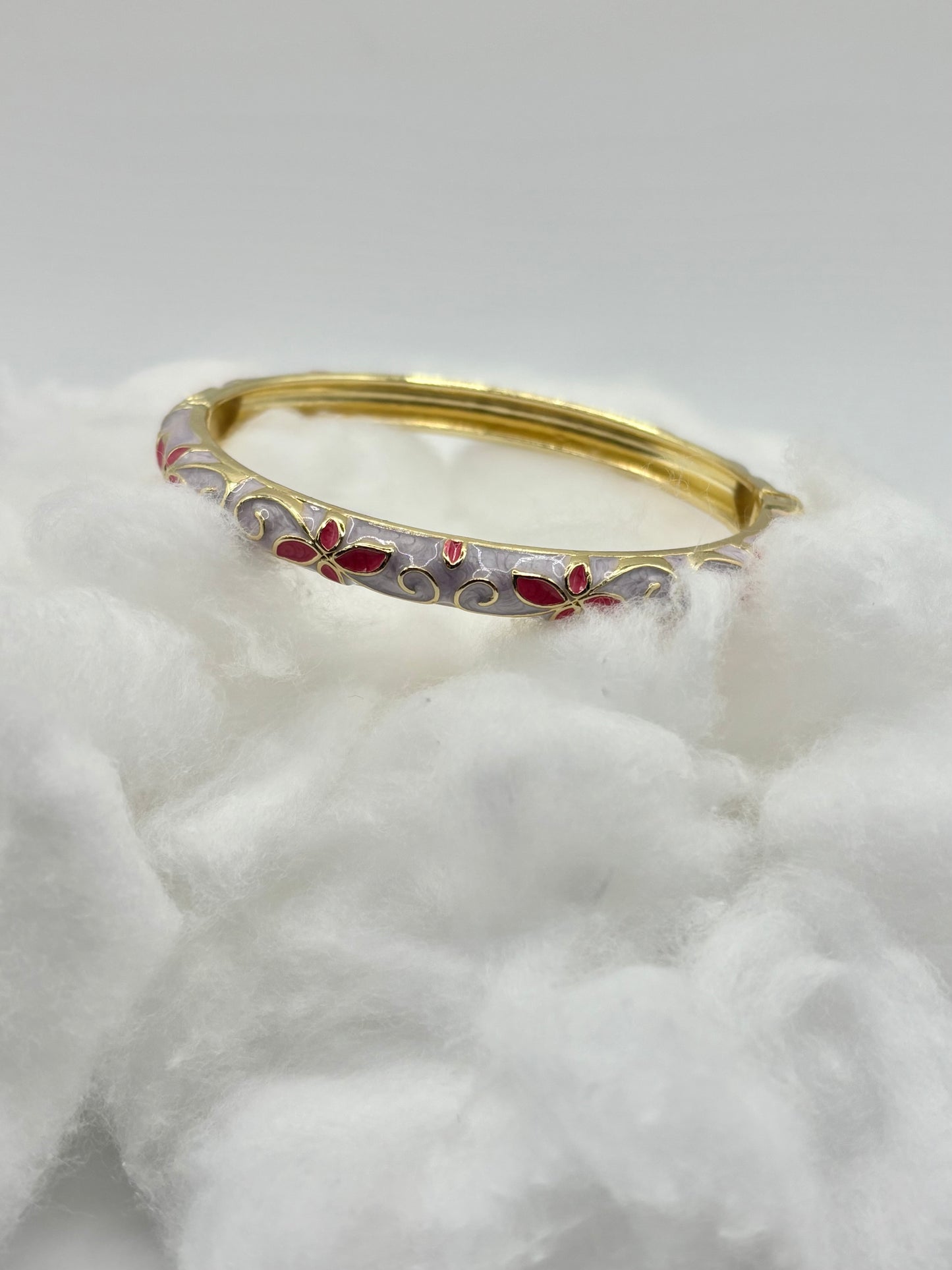 Bracelet jonc – White Garden