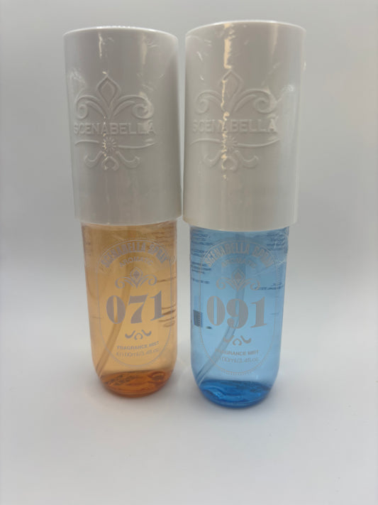 Duo brumes gourmande et fraîche