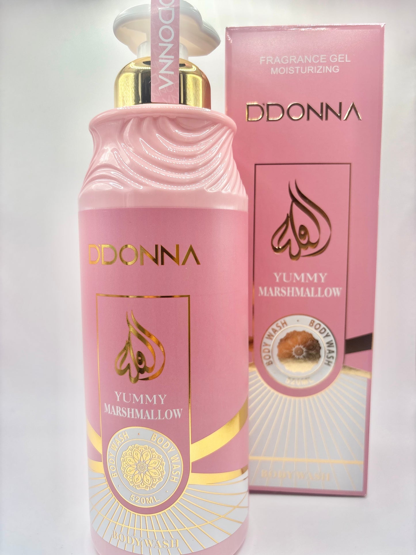 Yummy Marshmallow – Gel douche parfumé (520 ml)