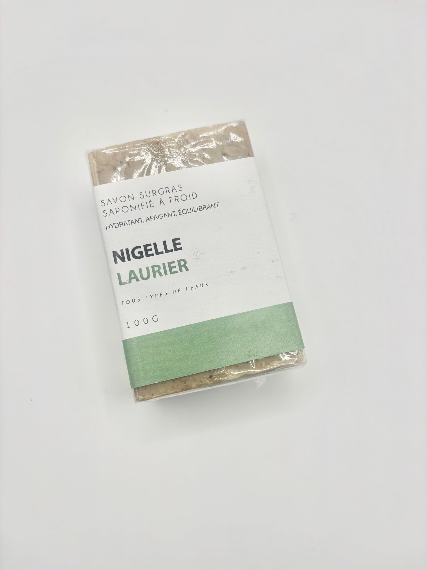 Savon Nigelle & Laurier – Saponifié à froid