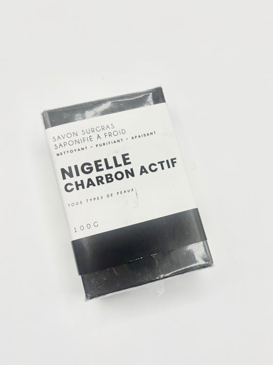 Savon Nigelle & Charbon Actif – Saponifié à froid