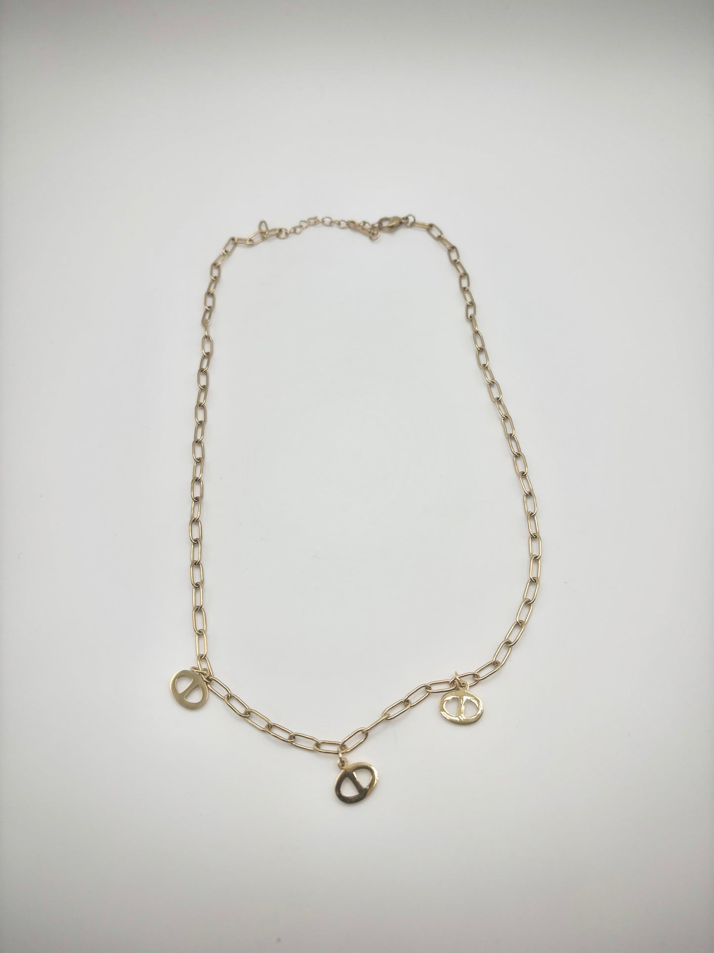 Collier Maillons Charms Dorés