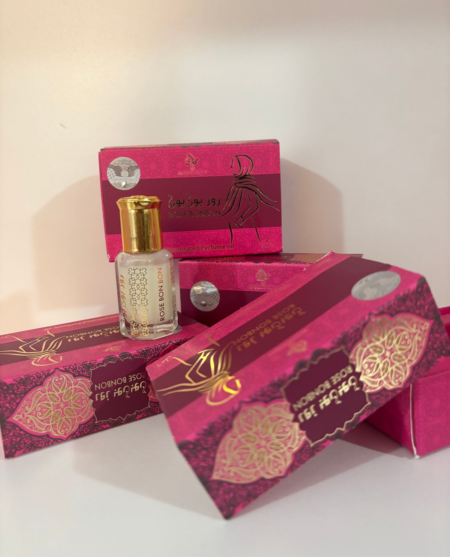 Musc concentrée Rose Bonbon – 6 ml :