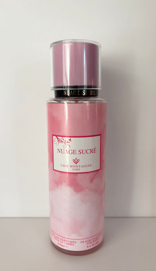 Brume parfumée Nuage Sucré – Gris Montaigne (250 ml)